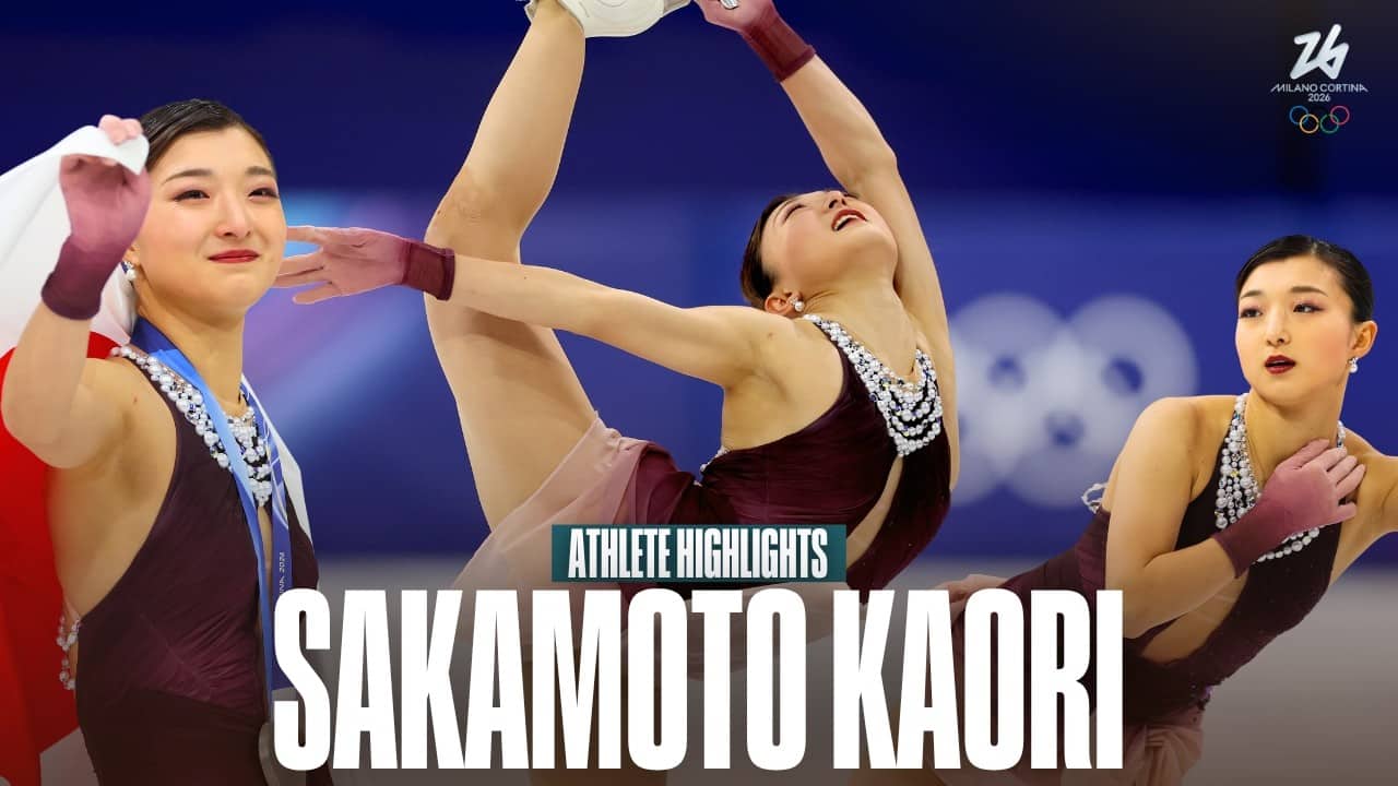 Closing Out a Stellar Career 🥹 🇯🇵 | Sakamoto Kaori Highlights #MilanoCortina2026