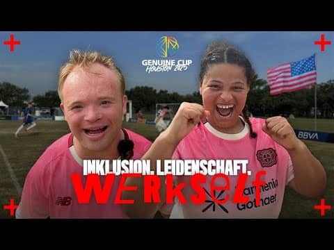 Bayer 04 Leverkusen's Inklusionswerkself at the Genuine World Cup in Houston (USA) 🇺🇸