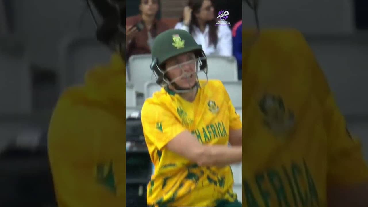 Tazmin Brits is not done just yet in the chase for the Proteas 👊 #T20WorldCup