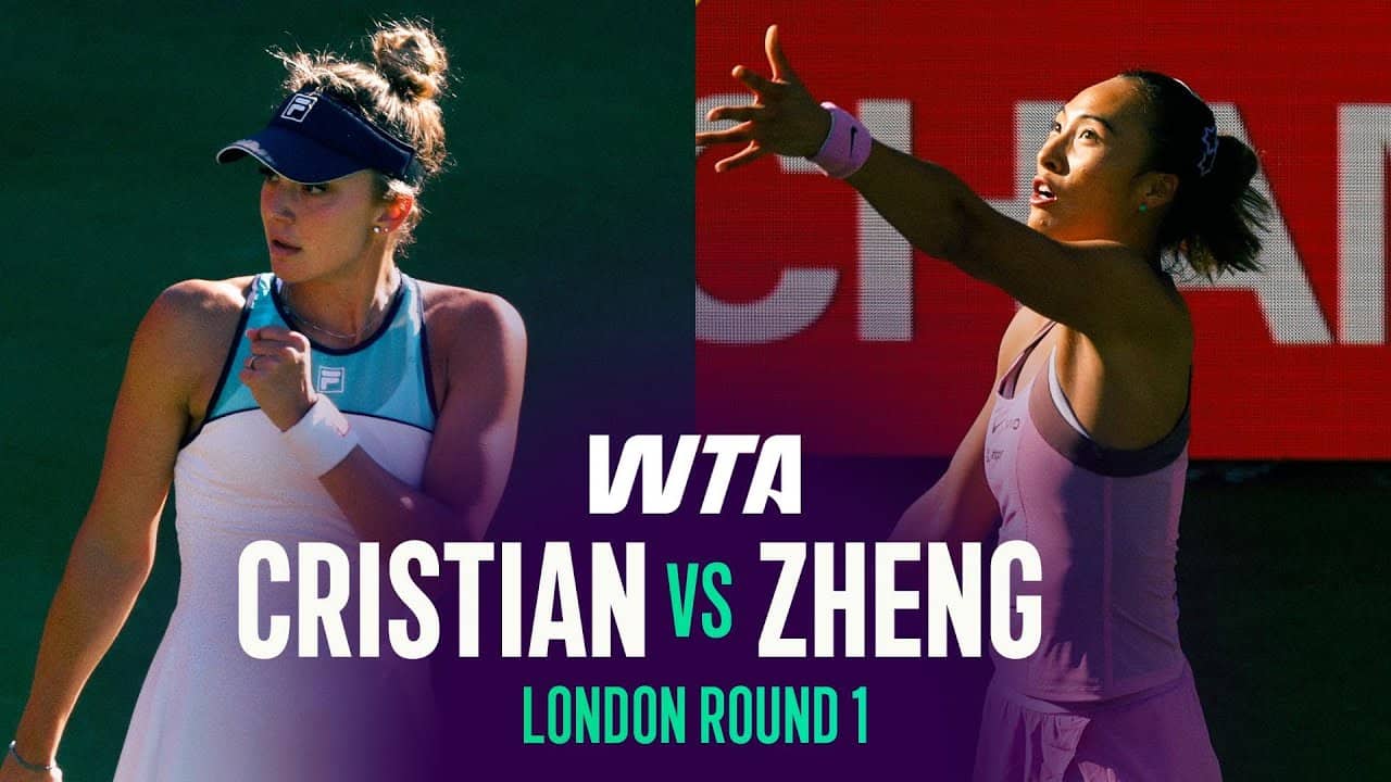 Qinwen Zheng vs. Jaqueline Cristian | 2026 London Round 1 | WTA Match Highlights