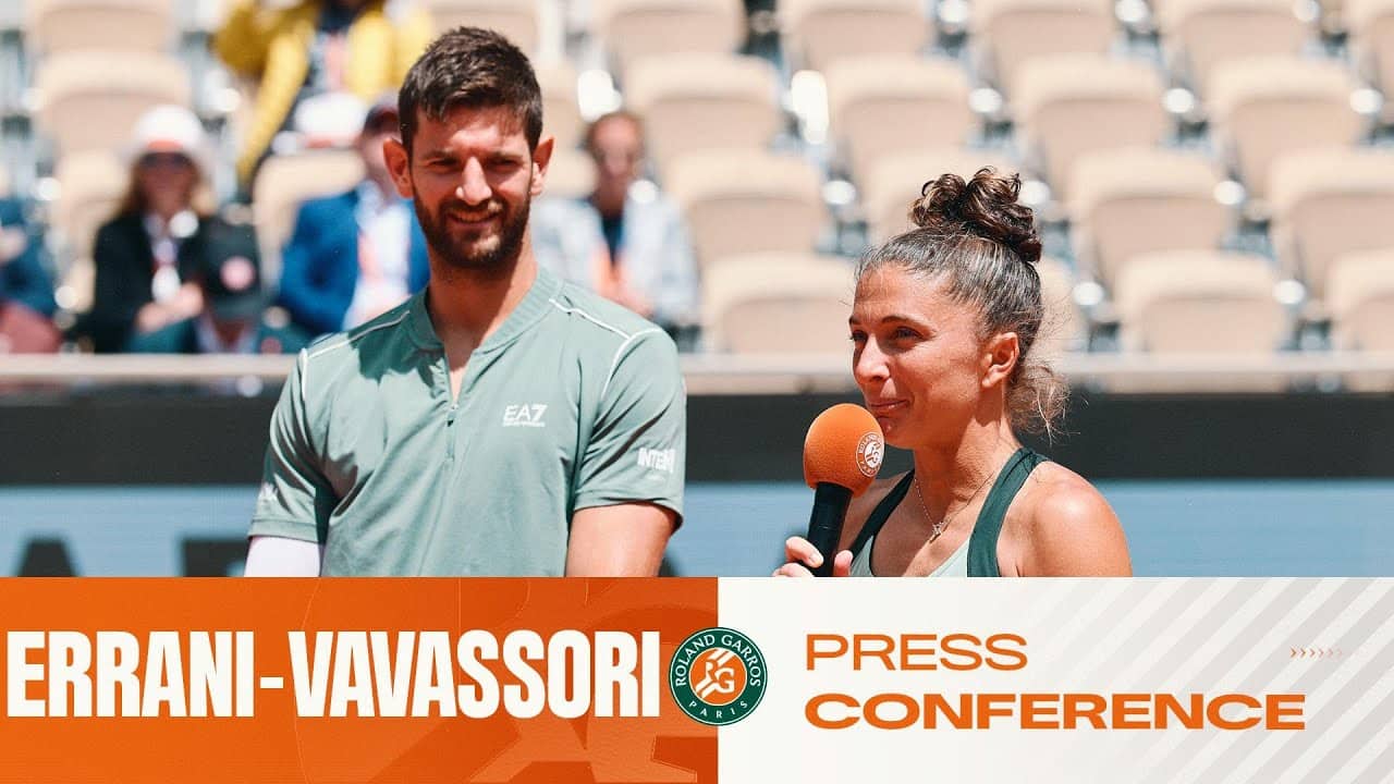 Sara Errani and Andrea Vavassori | Final Press Conference | Roland-Garros 2026
