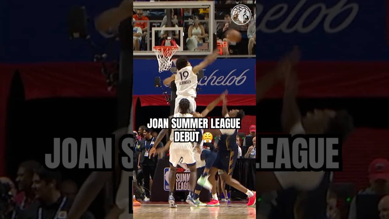 JOAN WENT CRAZY IN HIS SUMMER LEAGUE DEBUT. 😤