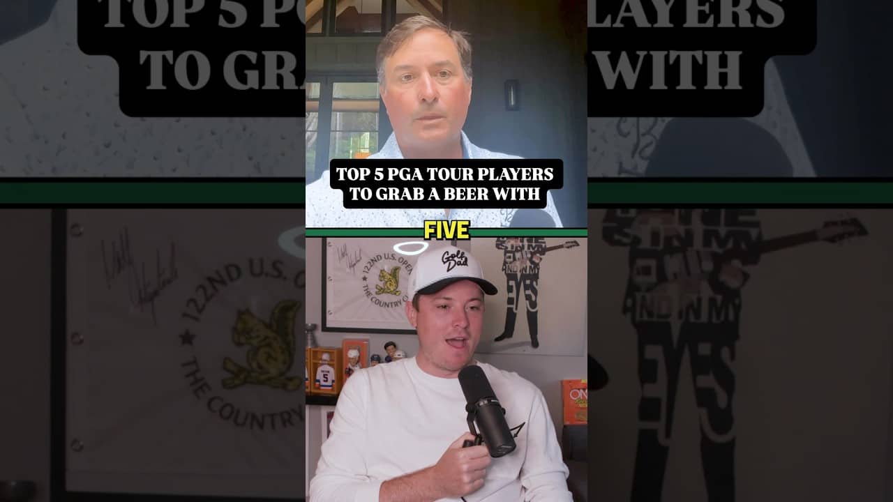 Kiz reveals the Top 5 BEST HANGS on the PGA Tour… New Fore Play Pod episode out now!