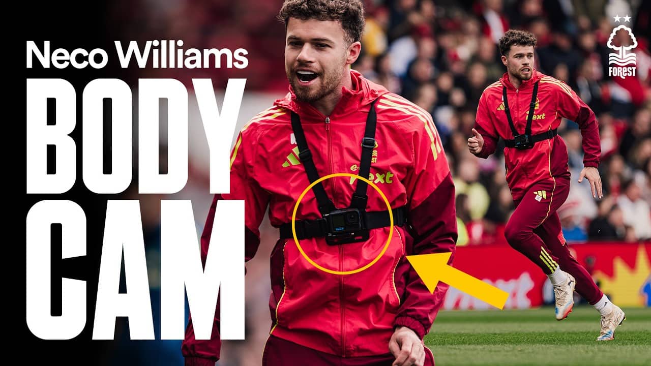 Neco Williams BODYCAM! 🎥 | POV: Premier League Training Session 👀