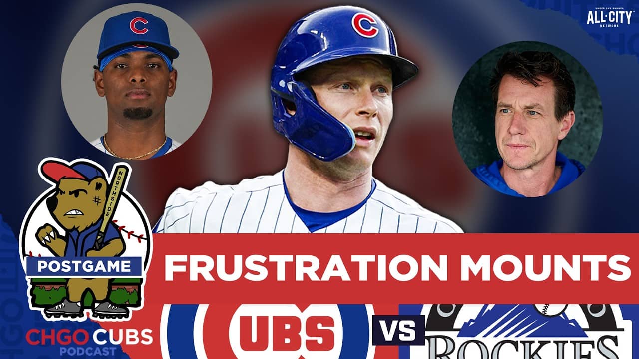 CUBS POSTGAME: Cubs Injury CRISIS Gets Worse in Loss To Rockies, But PCA Stays Red Hot! | CHGO Cubs