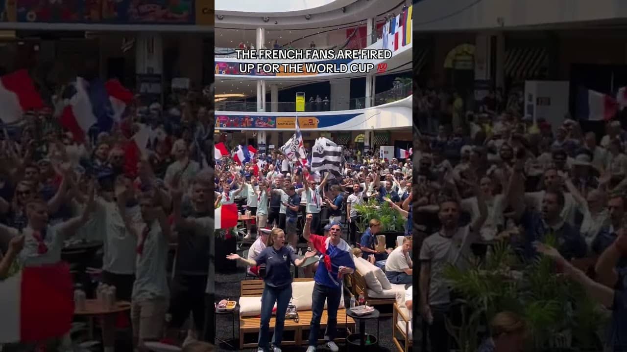 France fans are fired up after Mbappe made history vs. Senegal (via @FFF/x)