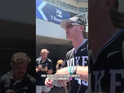 The Blue Devils keep dancing πΊ #duke #collegebaseball #ncaabaseball #baseball #collegesports