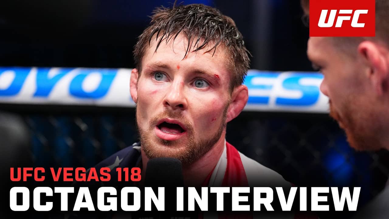 Bryce Mitchell Octagon Interview | UFC Vegas 118