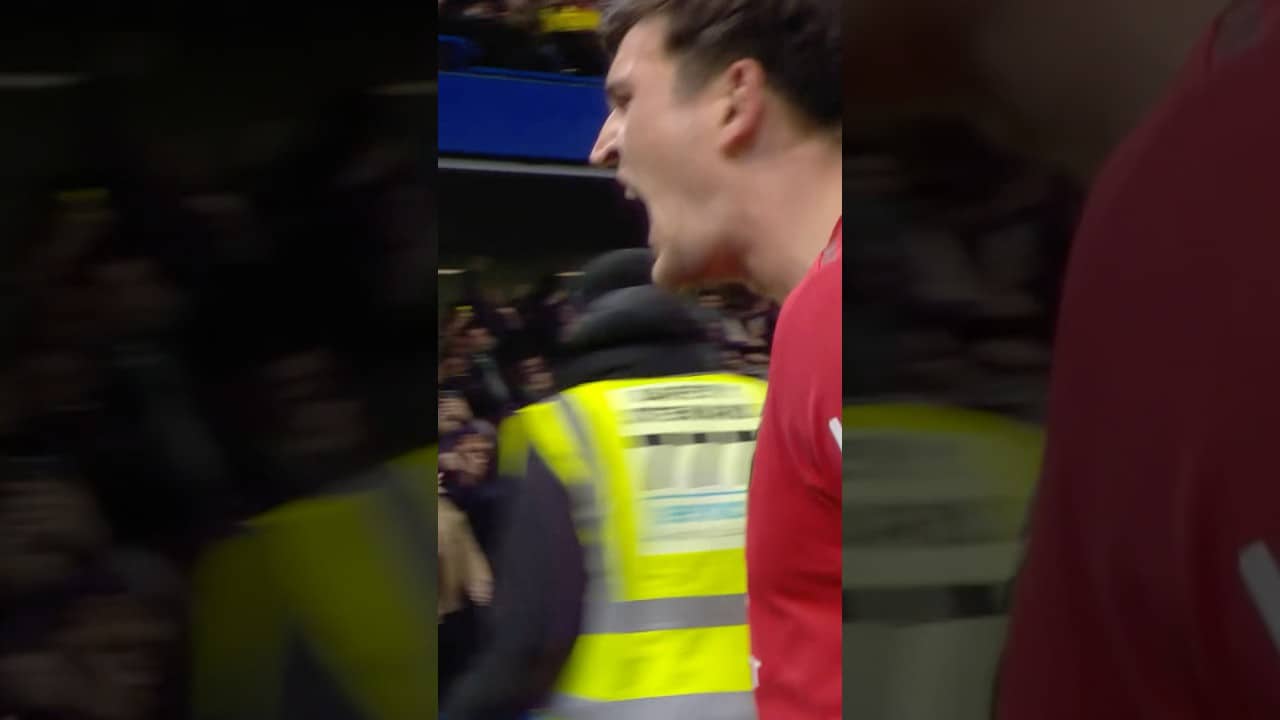 Bruno’s First United Assist = Harry’s Bullet Header At Chelsea 💥🎯