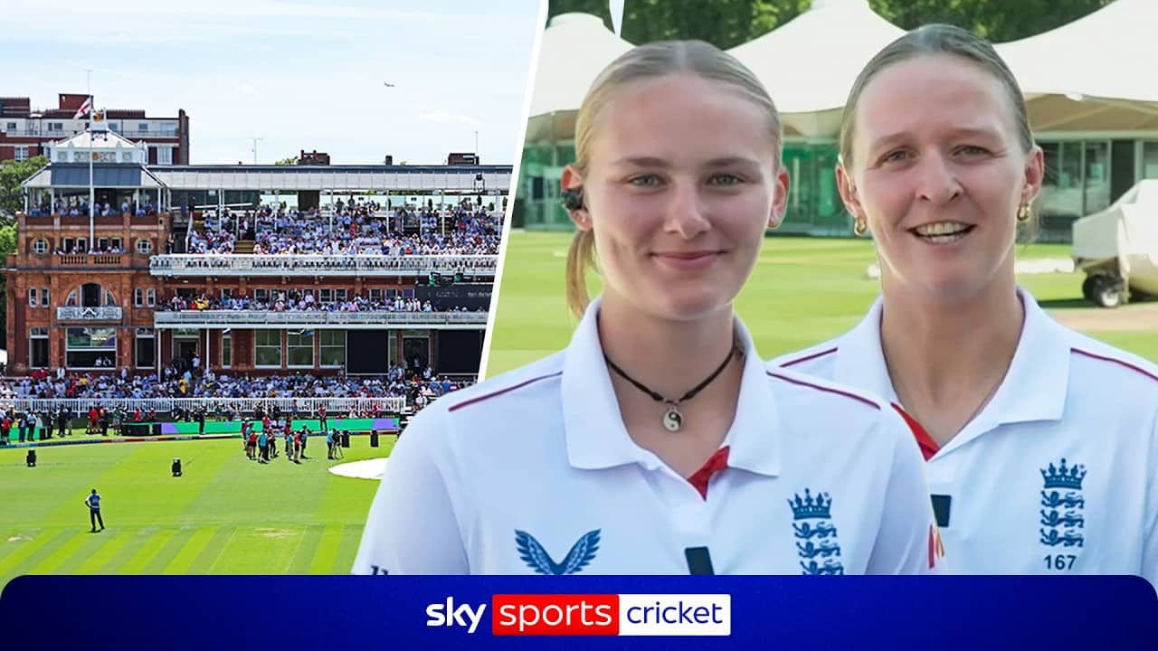 '‘We deserve to be here on this stage!’ | Corteen-Coleman & Filer on historic Lord's Test match 🙌