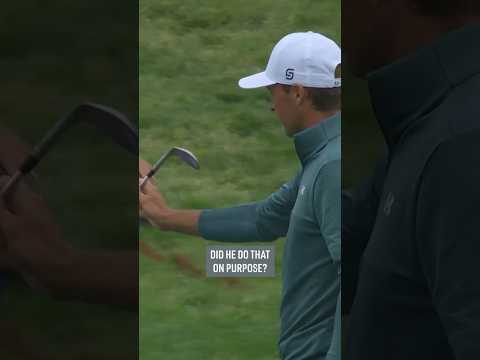 Jordan Spieth's AMAZING high IQ chip! 😱