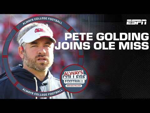 How Pete Golding became the Ole Miss Head Coach!