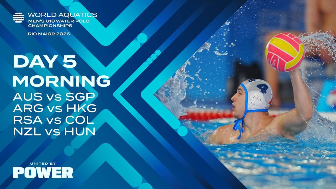 Morning Session | Day 5 | World Aquatics Men's U18 Water Polo Championships 2026