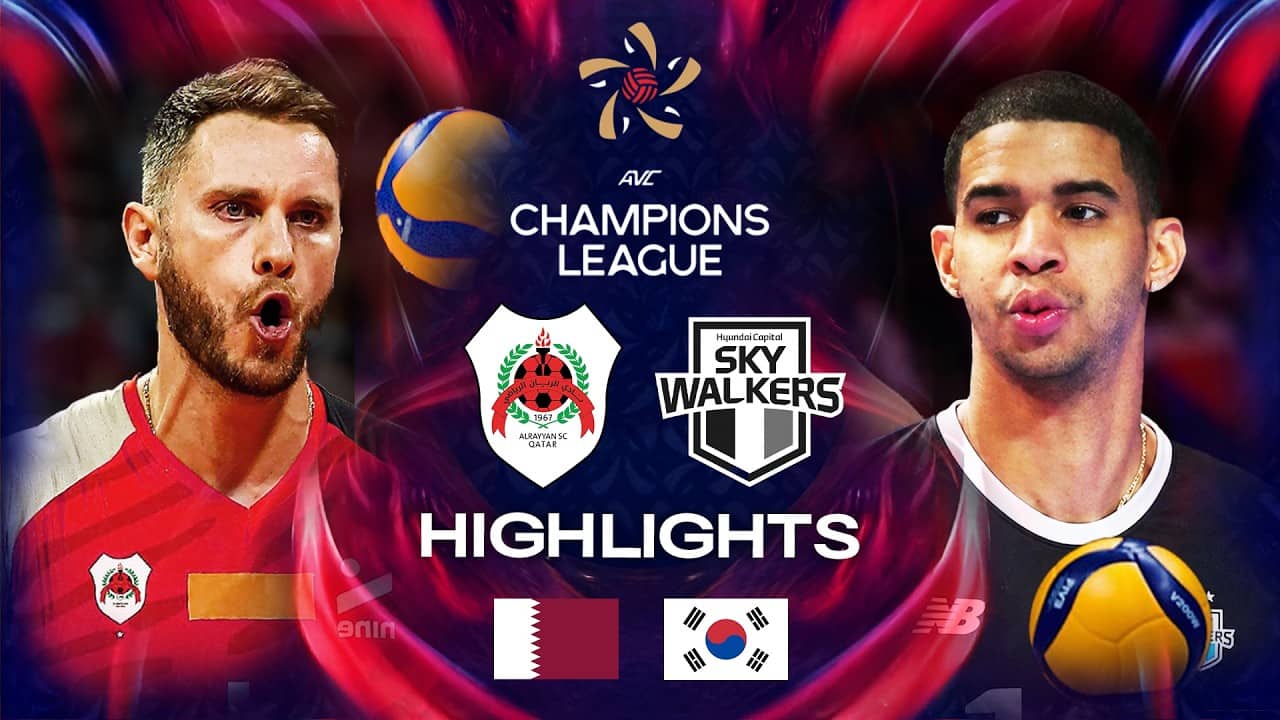 Al Rayyan 🇶🇦 vs. Capital SkyWalkers 🇰🇷 - AVC Champions League 2026 | Highlights - Pool Play