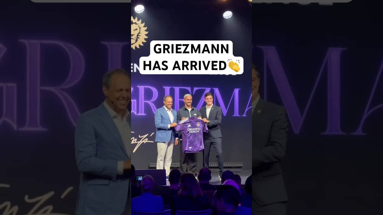 Antoine Griezmann is officially with @OrlandoCitySC 👏