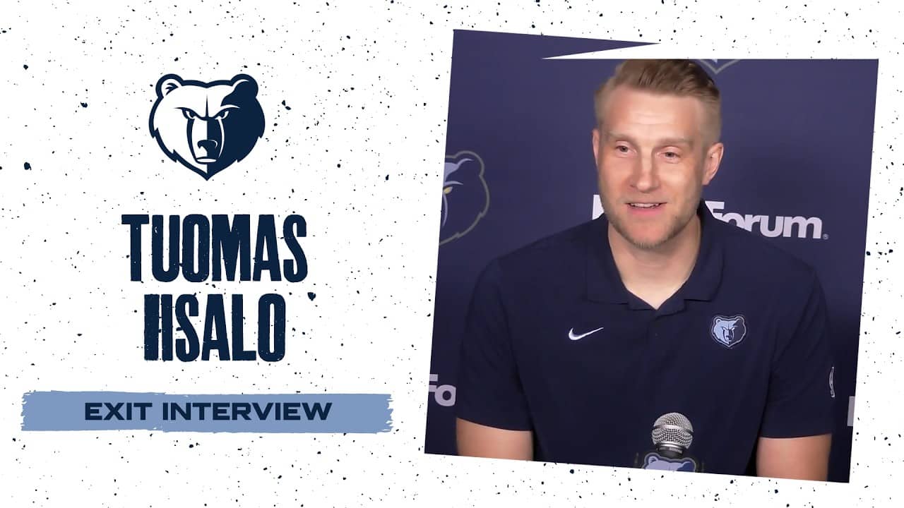 Tuomas Iisalo | 2025-26 Grizzlies Exit Interviews