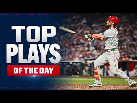Bryce Harper ignites 9th-inning magic, Rays flirt with no-no & the BEST MLB Highlights from 6/25/26!