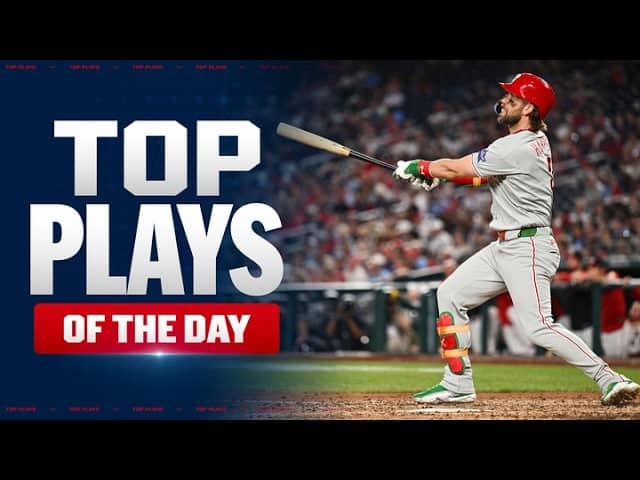 Bryce Harper ignites 9th-inning magic, Rays flirt with no-no & the BEST MLB Highlights from 6/25/26!