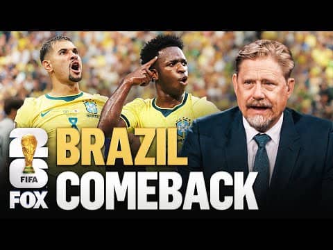Brazil To Round of 16 🇧🇷 Casemiro & Gabriel Martinelli Complete Second Half Comeback vs Japan
