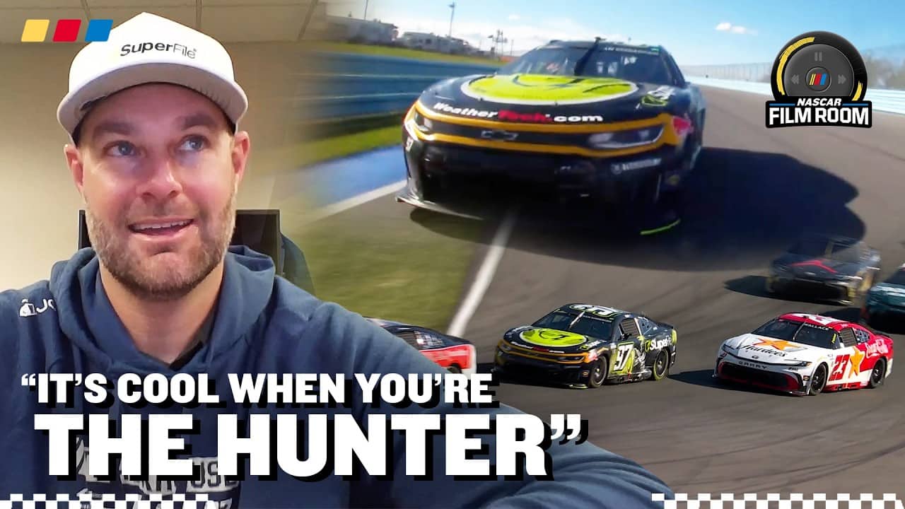 Shane van Gisbergen Breaks Down his EPIC Charge to the Front | NASCAR Film Room