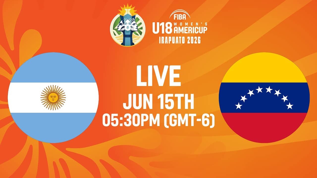 3rd Place | Argentina v Venezuela | Full Basketball Game | FIBA U18 Women's AmeriCup 2026