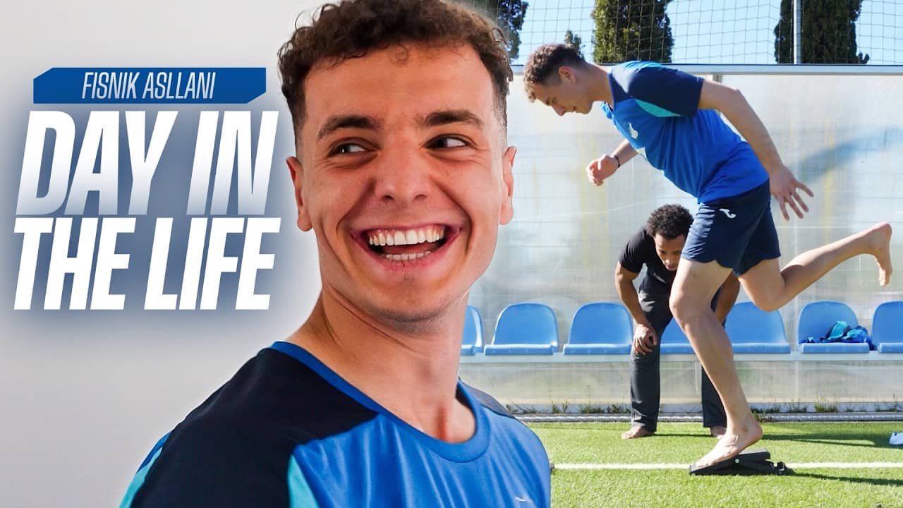 Gym, Analyse und Training 💪⚽ | Ein TAG mit Fisnik Asllani