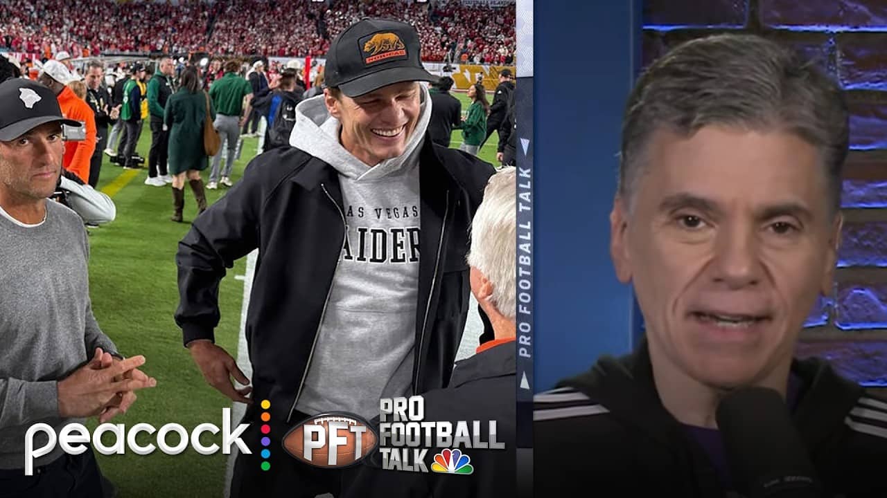 Tom Brady 'knows he's not suited' to run Raiders, says Mike Florio | Pro Football Talk | NFL on NBC