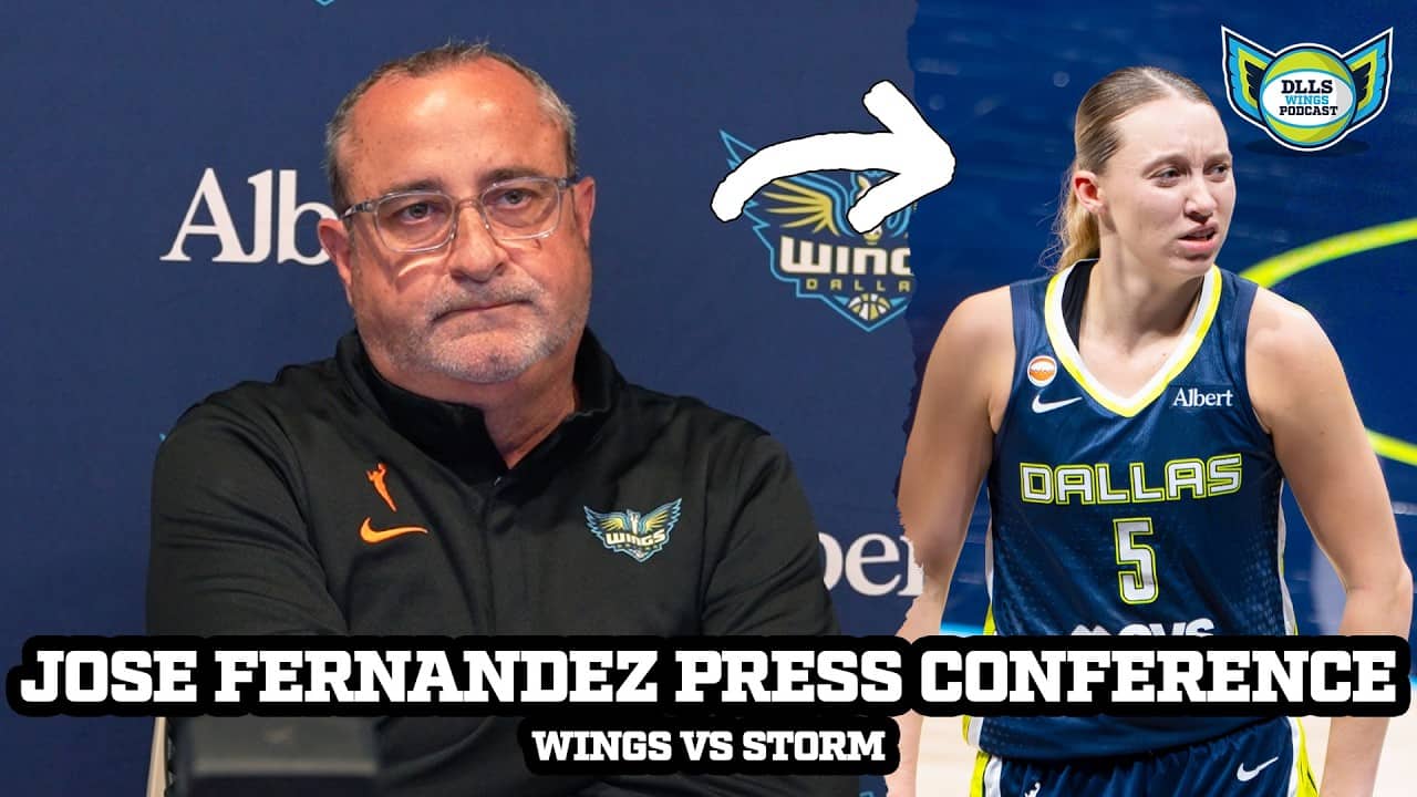Jose Fernandez KEEPS IT REAL After Dallas Wings WIN vs Seattle Storm