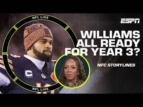 What's the CEILING for Caleb Williams & the Bears? 📈 K-Mart has HIGH HOPES | NFL Live