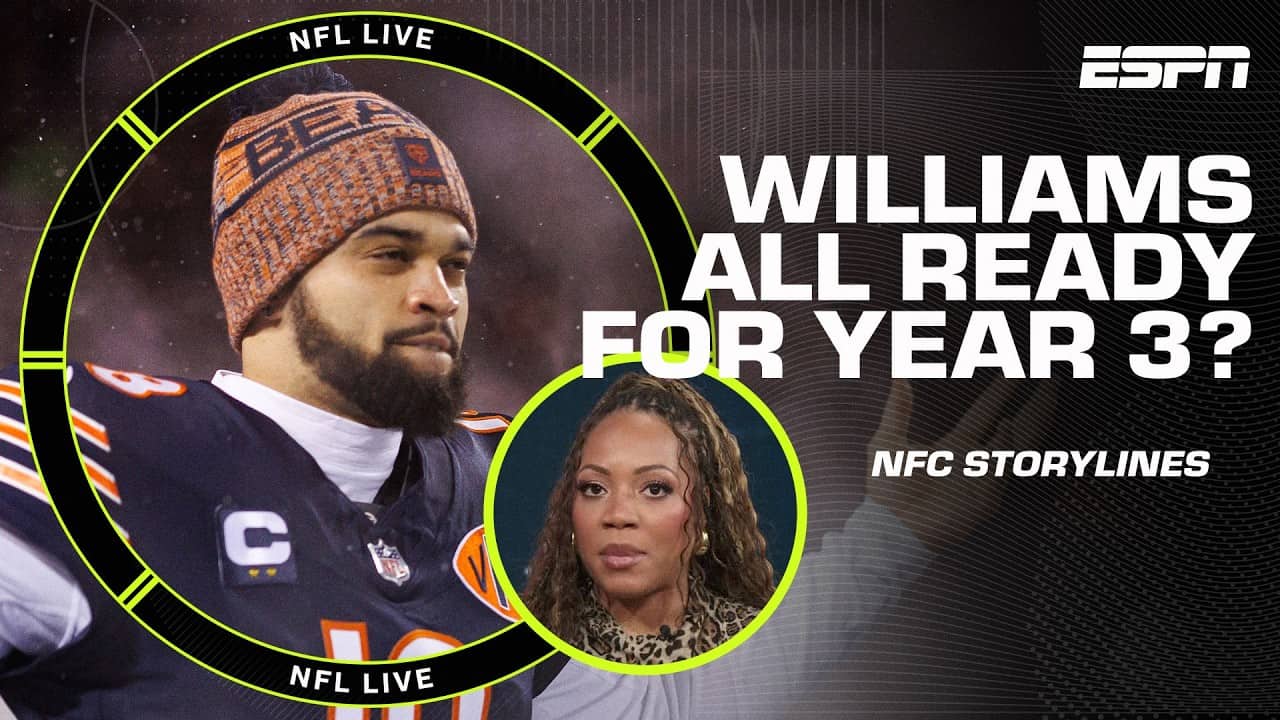 What's the CEILING for Caleb Williams & the Bears? 📈 K-Mart has HIGH HOPES | NFL Live