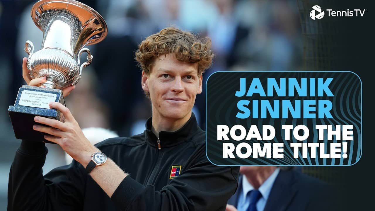 Jannik Sinner's Road To His HISTORIC Rome Title! 🏆