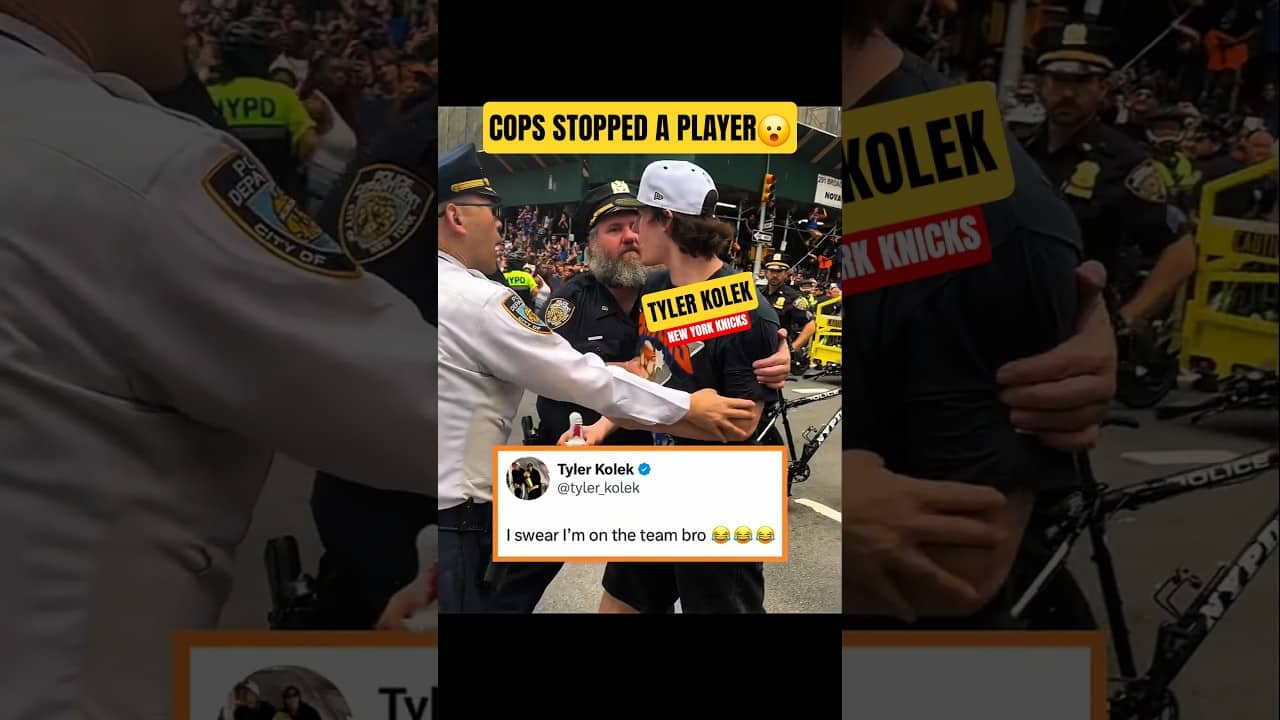 Cops didn't know bro is a PLAYER😮