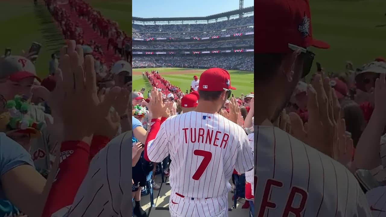POV: Taking the Field with TREA TURNER on Opening Day!