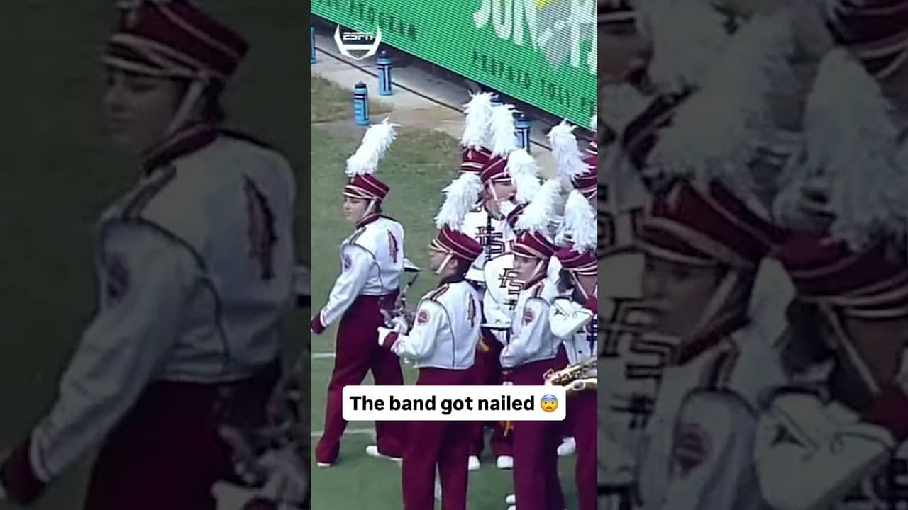 They didn't see that one coming 😂 #floridastateseminoles #accfootball #collegefootball