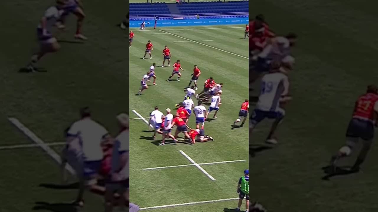 A solo STUNNER from Lilian Baret 👏 #Rugby #WorldRugbyJuniors #Shorts