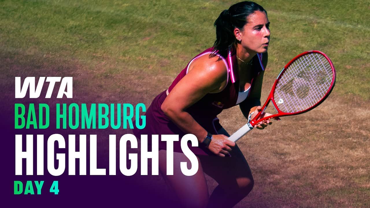 Day 4 in Bad Homburg featuring Navarro, Alexandrova, and more | WTA Match Highlights