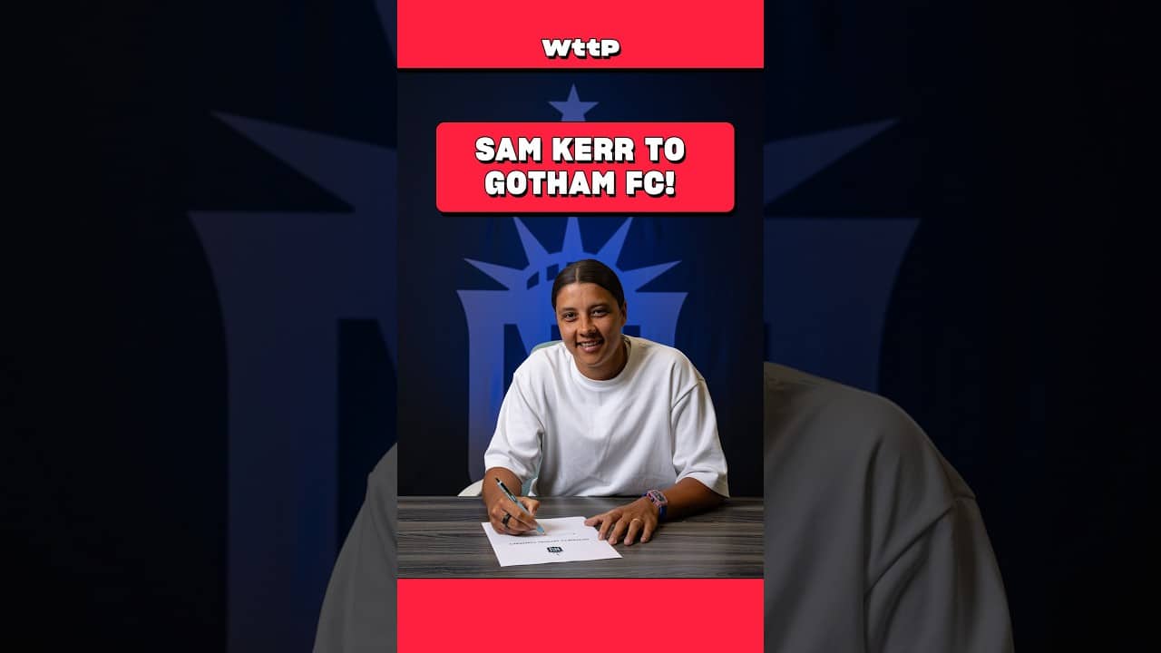 Sam Kerr is Gotham bound! ✍️