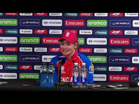 Watch England v Sri Lanka #T20WomesWorldCup 2026 post-match media conference