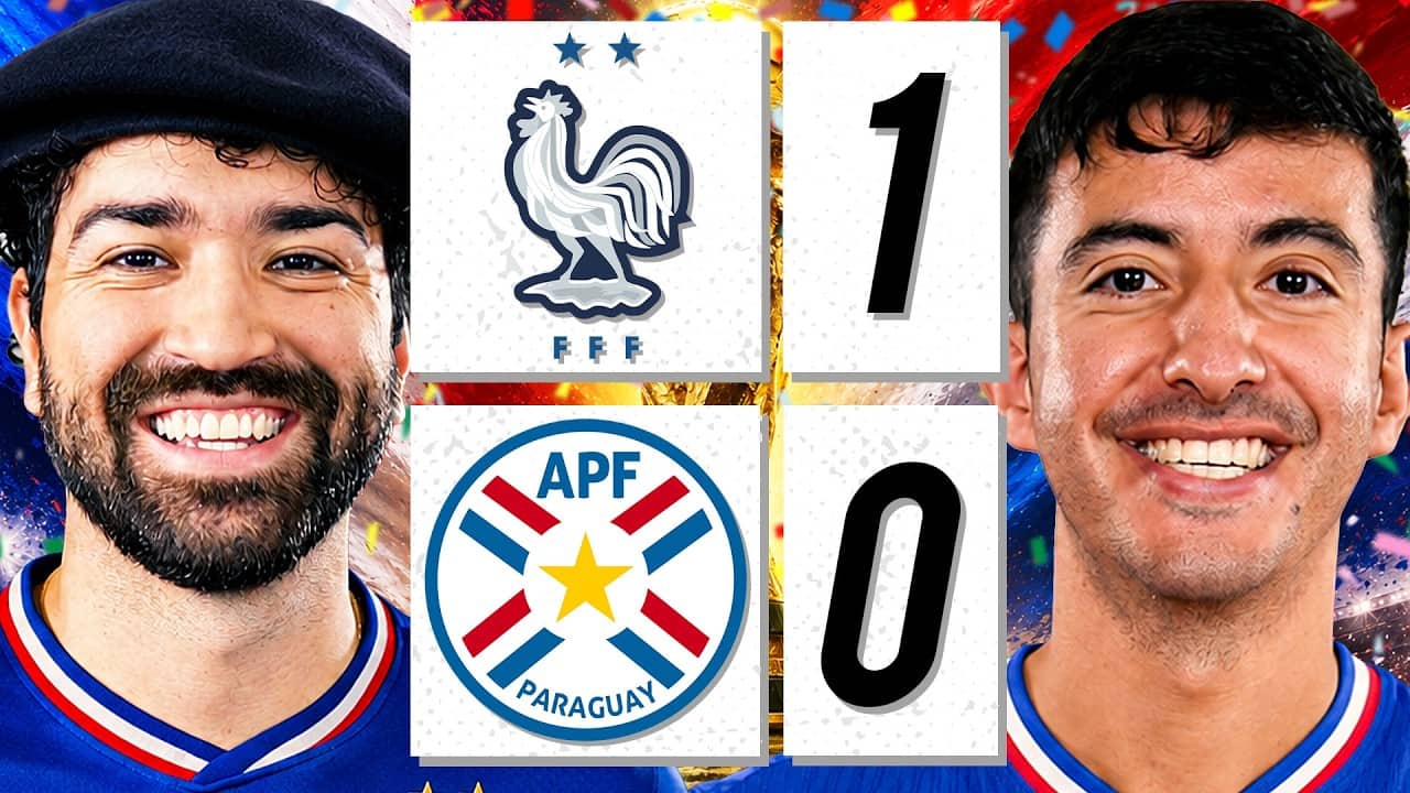 FRANCE SURVIVE ANTI-FOOTBALL! 🙌 FRANCE 1-0 PARAGUAY (REACTION)