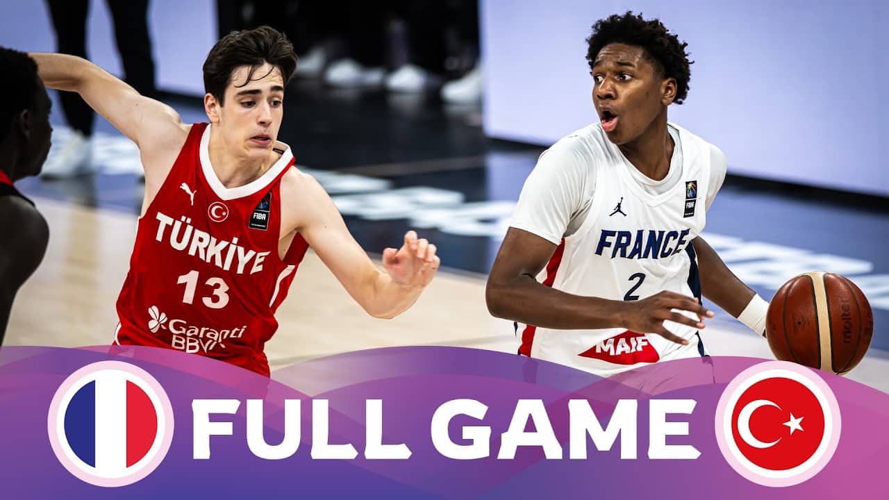 Quarter-Finals | France v Türkiye | Full Basketball Game | FIBA U17 Basketball World Cup 2026