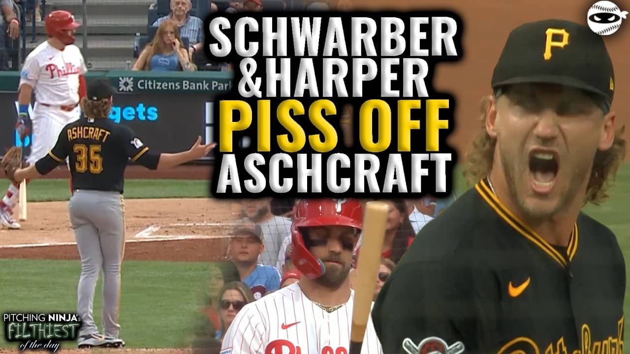 Bryce Harper and Kyle Schwarber PISS OFF Braxton Aschraft