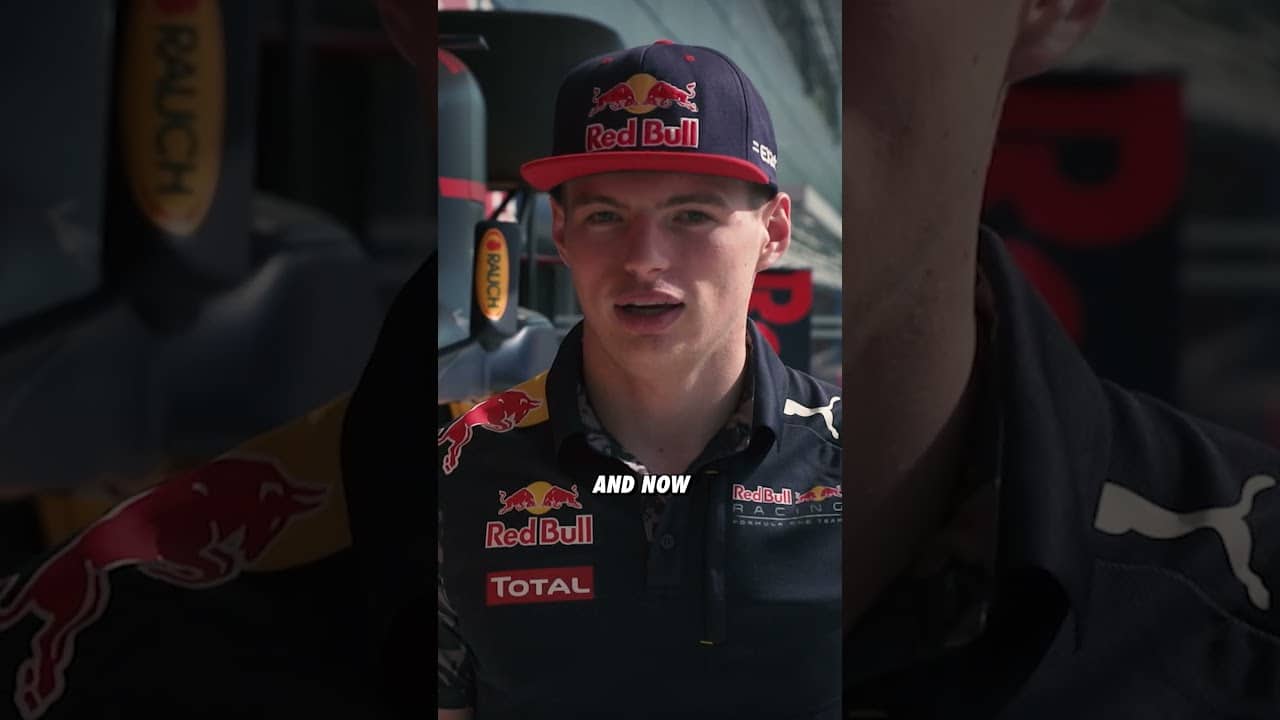 Baby Max joins the Team 10 years ago 🦁 #F1 #RedBullRacing #MaxVerstappen