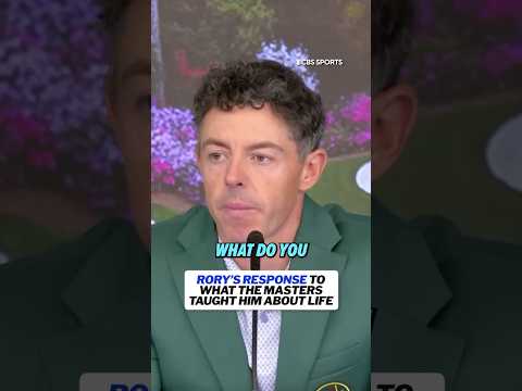 "just keep going" #rorymcilroy #themasters #pga