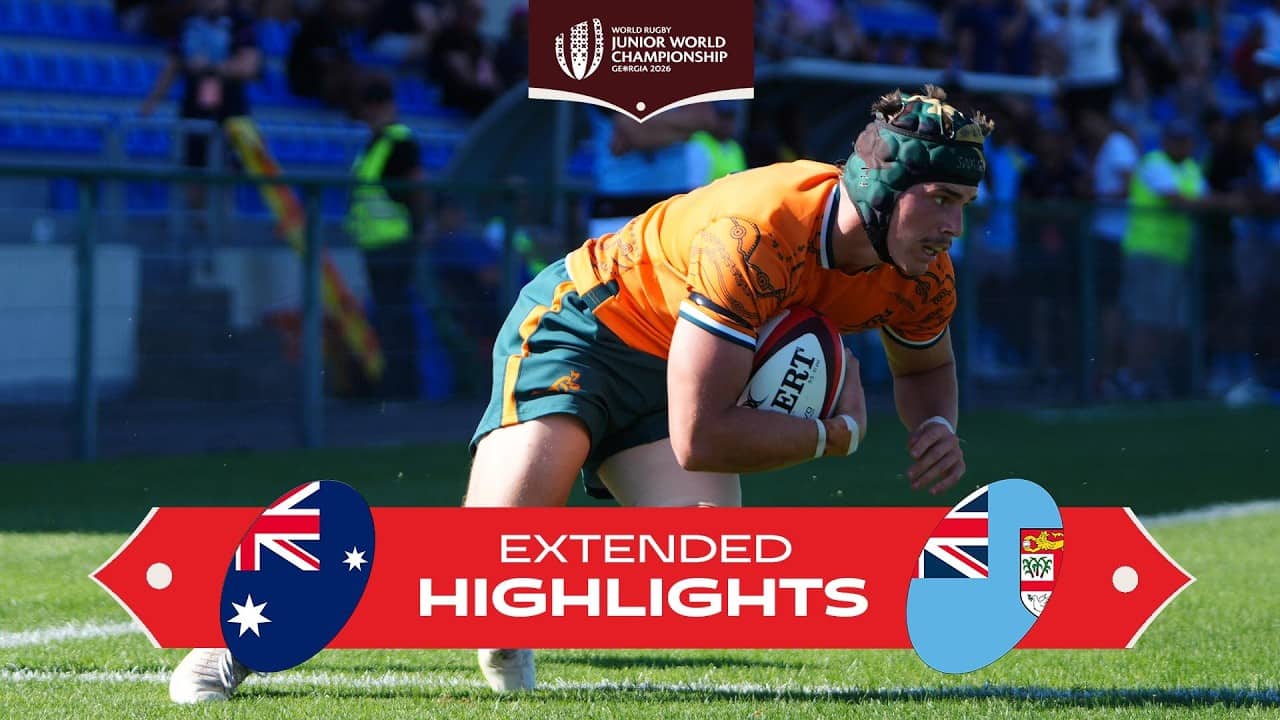 Aussies ON FORM 🇦🇺 | Australia v Fiji | Junior World Championships 2026 | Extended Highlights