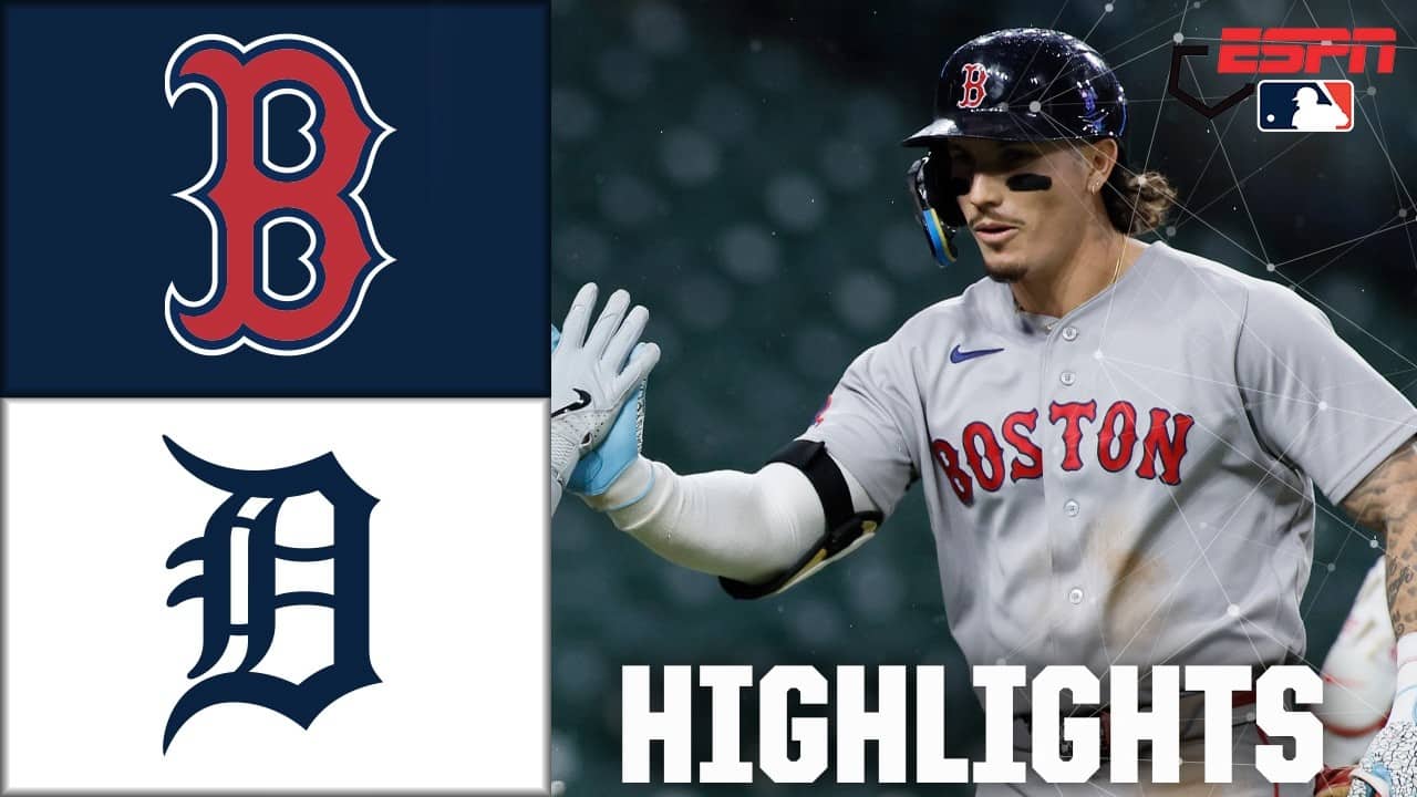 Boston Red Sox vs. Detroit Tigers | Full Game Highlights | ESPN MLB