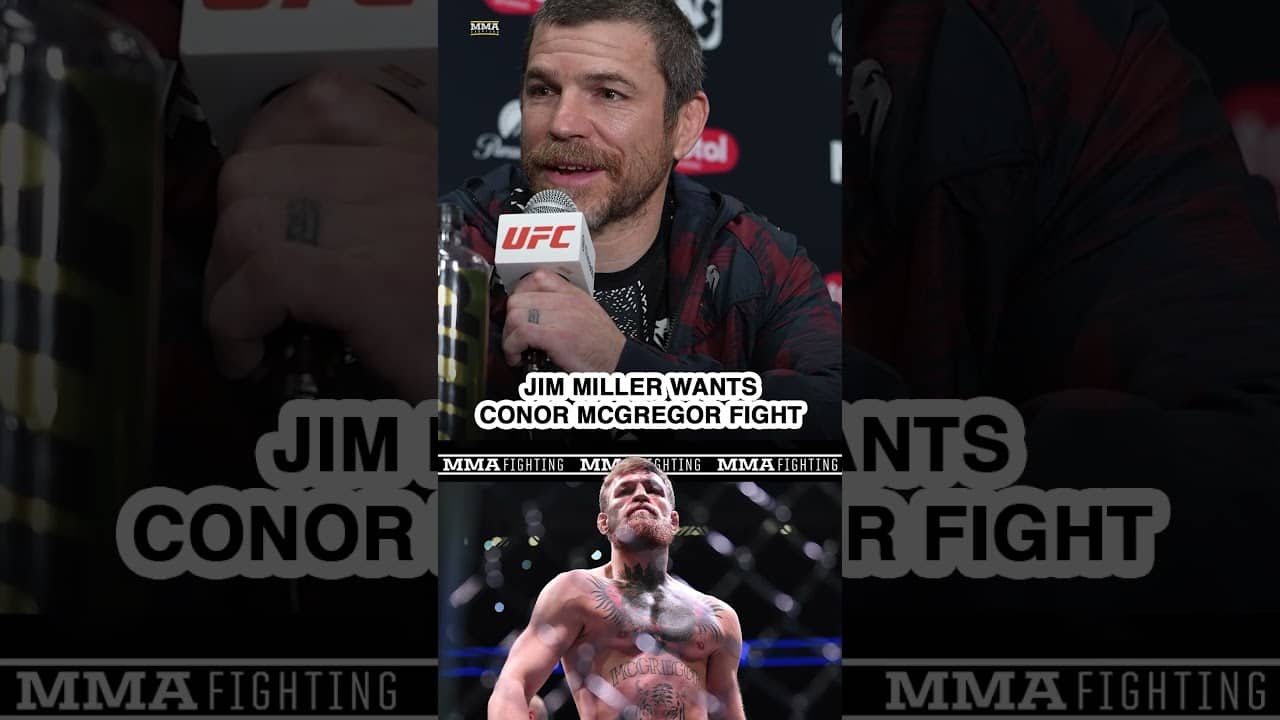 Jim Miller wants to fight Conor McGregor after his win at #UFC328