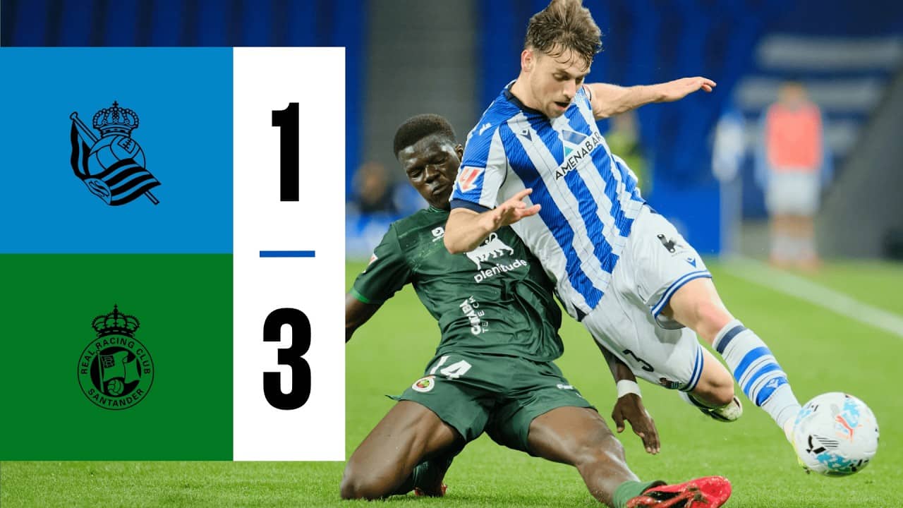HIGHLIGHTS | LaLiga Hypermotion 25-26 | J36 | Sanse 1-3 Real Racing CLub