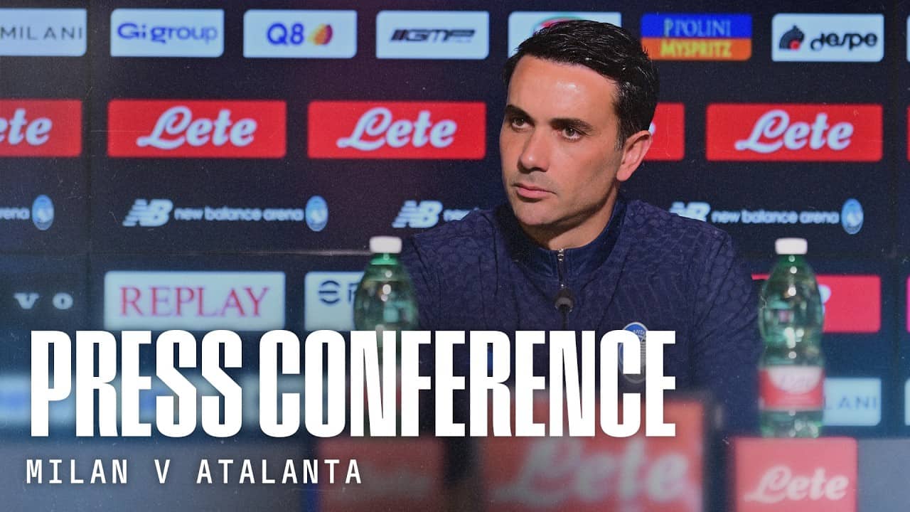 Milan-Atalanta | La conferenza stampa di Raffaele Palladino 📹🎙️ | MD36 Serie A Enilive 2025/26