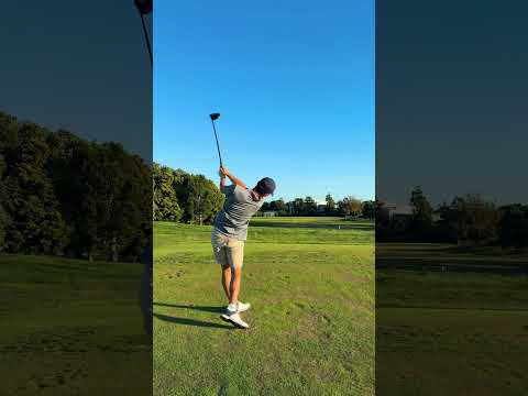 Ludvig Aberg swing impersonation