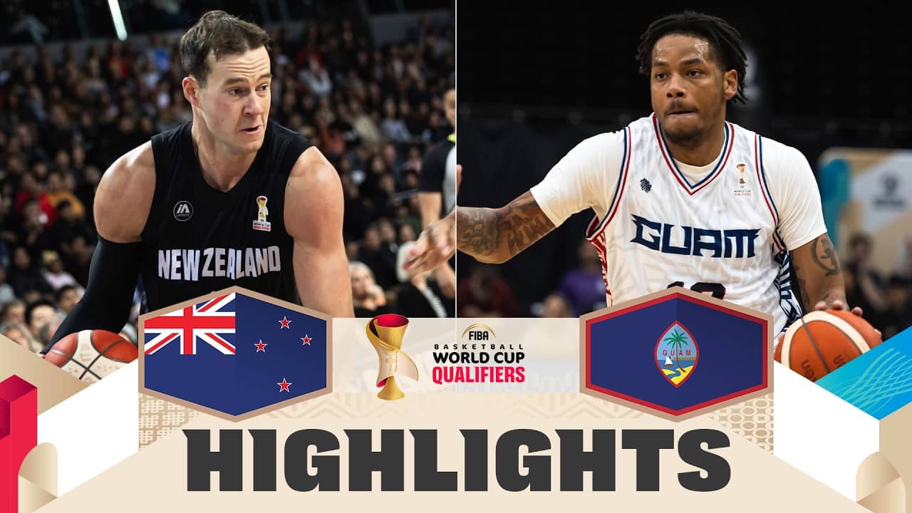 New Zealand 🇳🇿 v Guam 🇬🇺 | Highlights | FIBA Basketball World Cup 2027 Asian Qualifiers